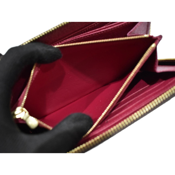 Brand new! LV Midnight Fuchsia Zippy Wallet from the Spring  LOUIS VUITTON Zippy Wallet Monogram Fuchsia Pink Wine Red Long